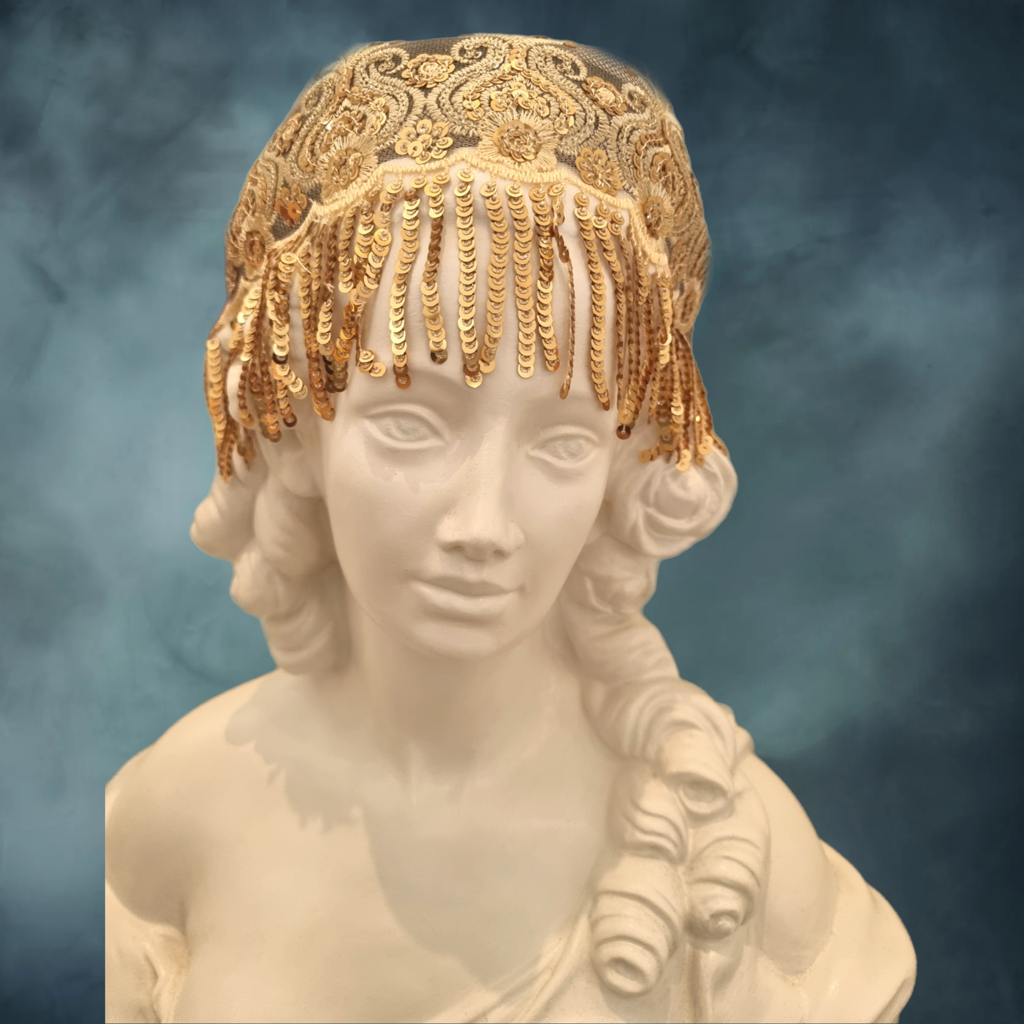 Golden Colour Headpiece